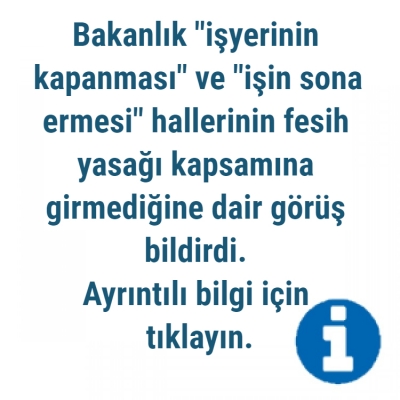 Aile, &Ccedil;alışma ve Sosyal Hizmetler Bakanlığı bu konuda bir g&ouml;r&uuml;ş yazısı yayınladı